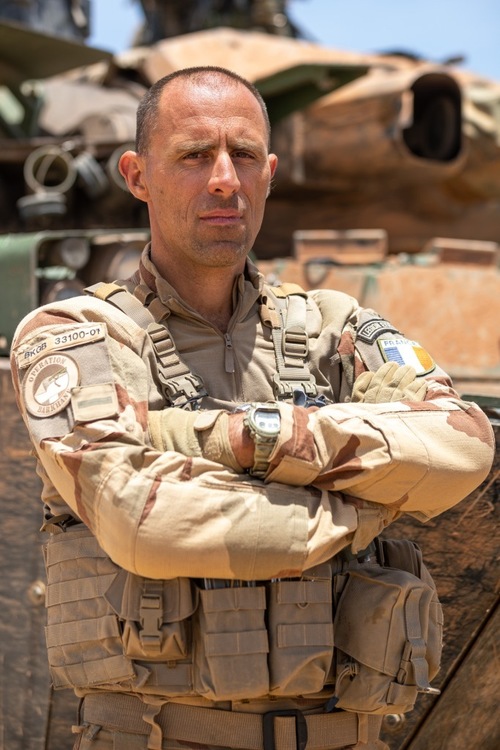 L’adjudant Franc, chef de peloton AMX 10 RCR 